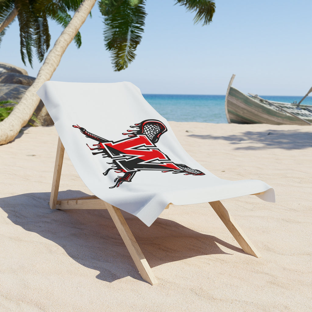 Winchester Lacrosse Drip 'W' Beach Towel