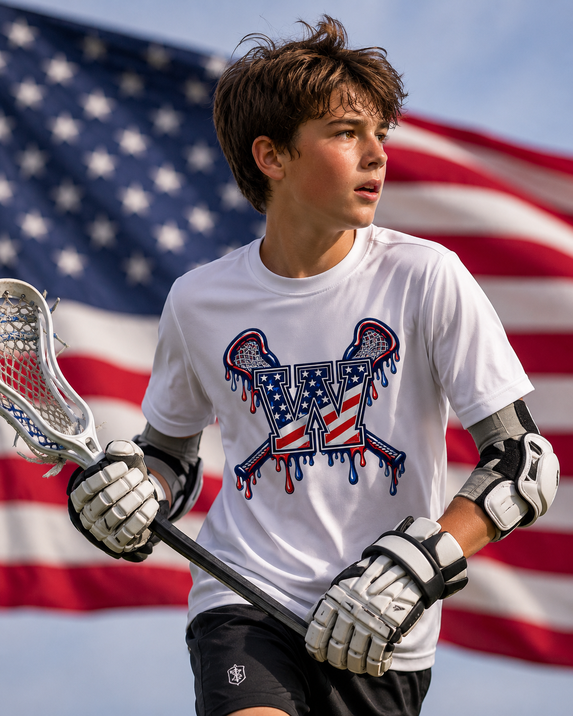 Winchester Lacrosse Americana T-Shirt