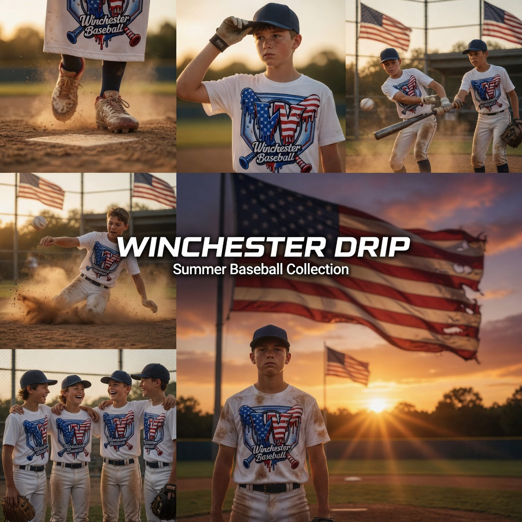 Winchester Baseball Americana T-Shirt