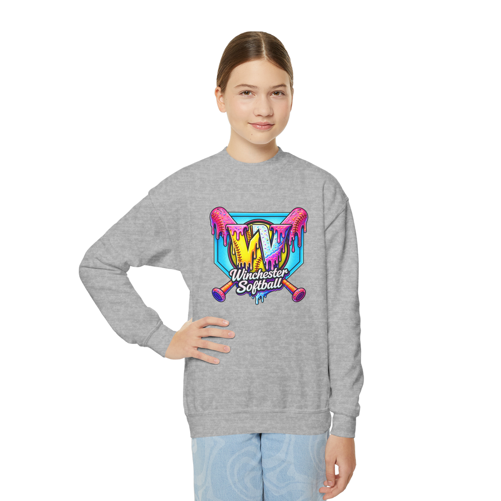 Winchester Drip Softball Crewneck